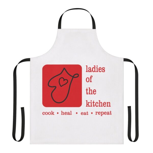 Ladies Of The Kitchen. Apron, 5-Color Straps (AOP)