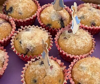 Easter Brunch Citrus-Blueberry Muffins