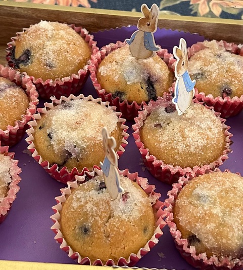 Easter Brunch Citrus-Blueberry Muffins Easter Brunch Citrus-Blueberry Muffins