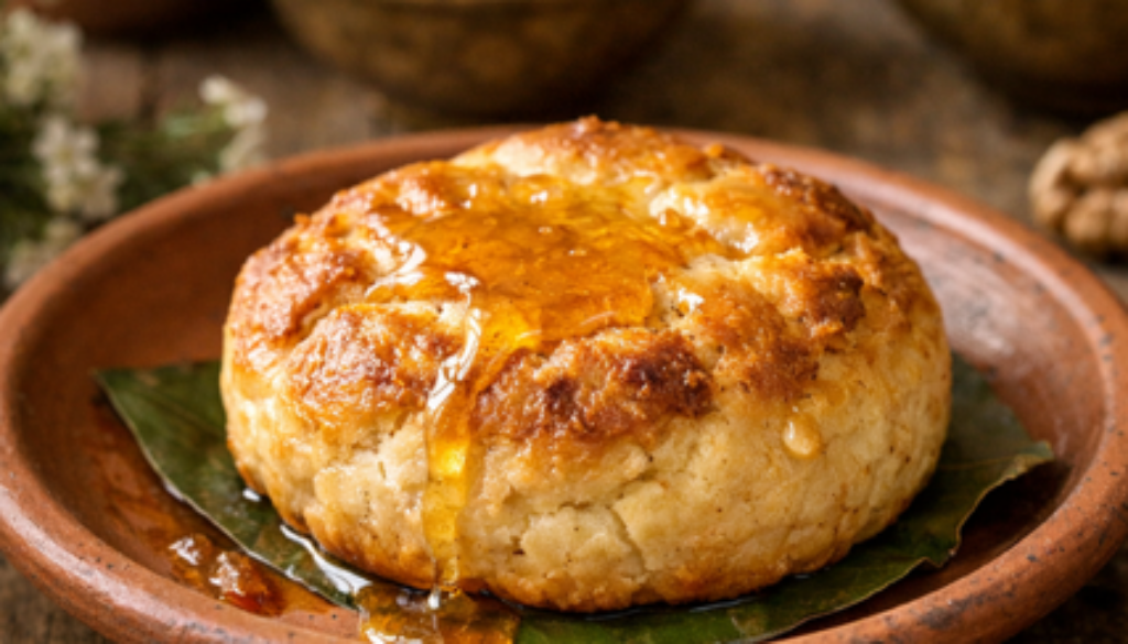 Roman honey cake